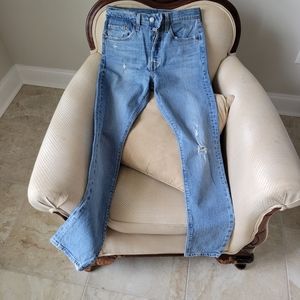 Sz w27 l30 Levi 501 skinny jeans